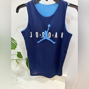 Nike boys Air Jordan reversible, tank top, jump-men, boys youth top